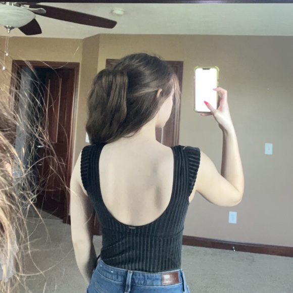 Velvet Bodysuit - Picture 2 of 4